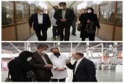 بازدید فرماندار شهرستان مشهد از کارخانه توس چینی