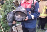 آتش‌نشان مشهدی در حادثه اطفای حریق آسمانی شد