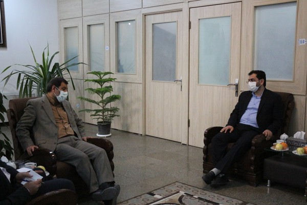 دیدار شهردار مشهد الرضا با فرماندار شهرستان مشهد مقدس