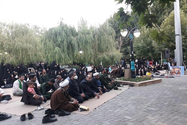 گردهمایی مردمی حمایت از عفاف و حجاب در طرقبه برگزار شد 