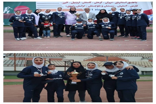 نایب قهرمانی تیم کریکت شهرستان طرقبه شاندیز در مسابقات انتخابی تیم ملی بانوان