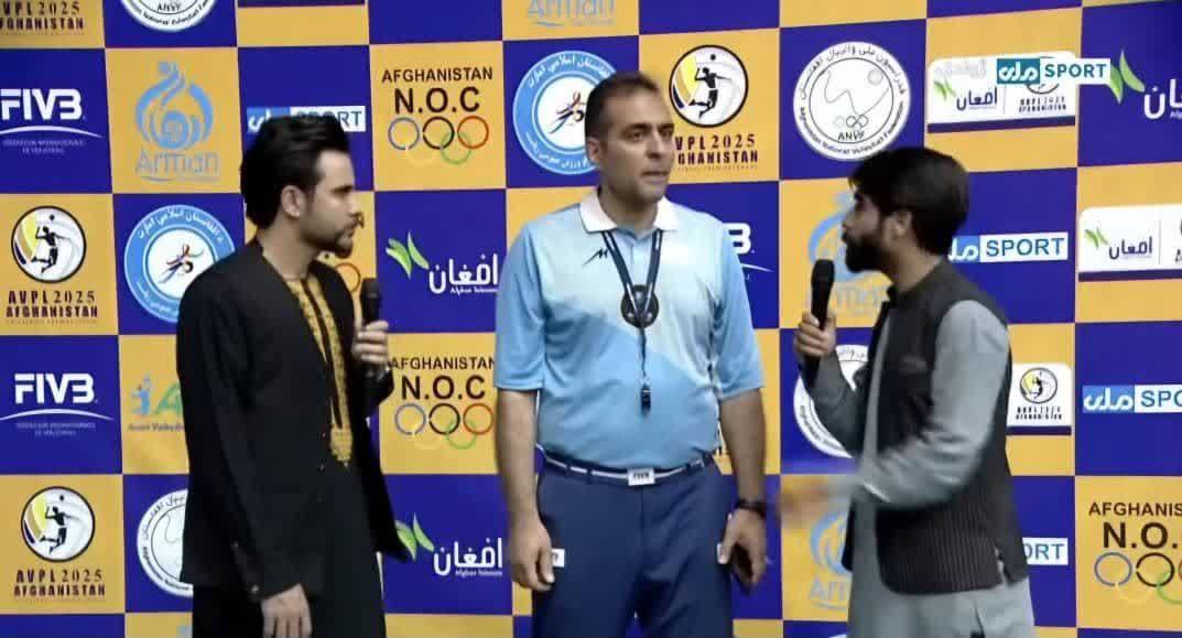 حضور داور خراسانی در لیگ برتر والیبال کابل